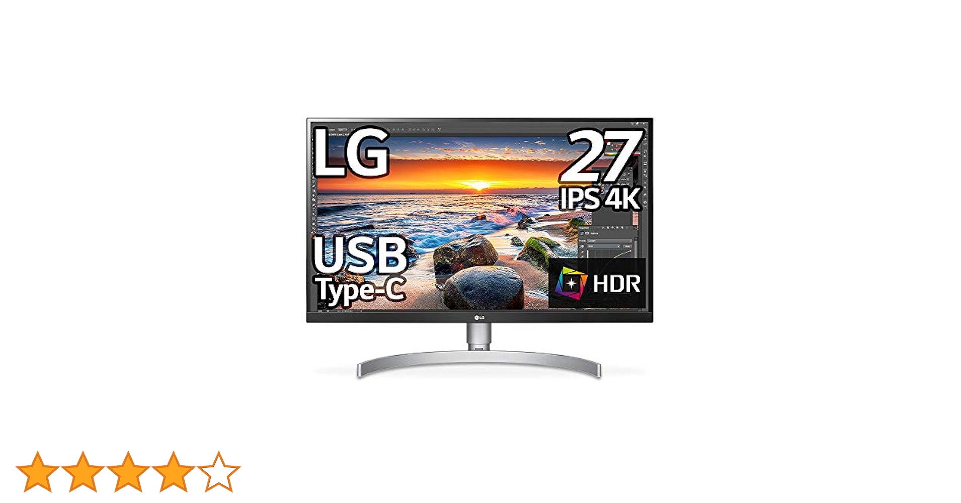 LG モニター ディスプレイ 27UK850-W 27インチ/4K/HDR 映像を見る